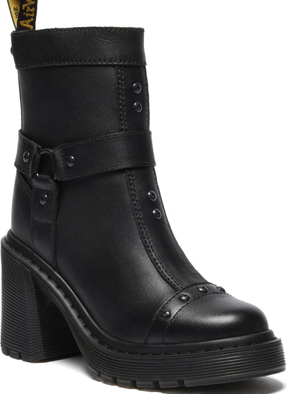 Women's Spence Harness Flare Heel Leather Chelsea Boots