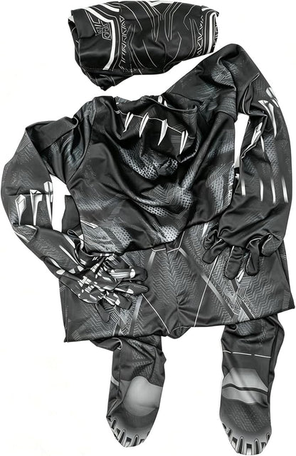 Halloween, Christmas and birthday role-playing costumes, as well as full-body tights for kids (medium) mask and full body