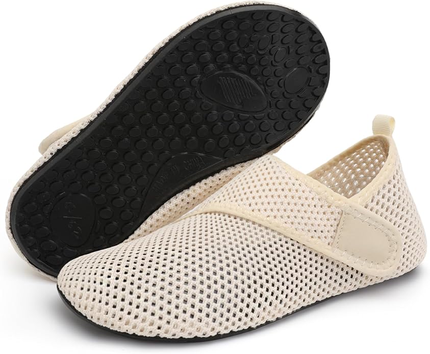 BARERUN Barefoot Water Shoes for Women Men Quick-Dry Aqua Socks for Swim Beach Pool Surf Yoga Boat Travel Non Slip Indoor Outdoor Walking Shoes