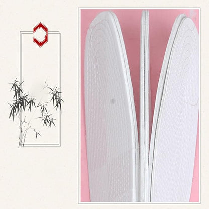 Cotton Insole in Summer, Sweat-Absorbing, Breathable, Mille-feuille Insole