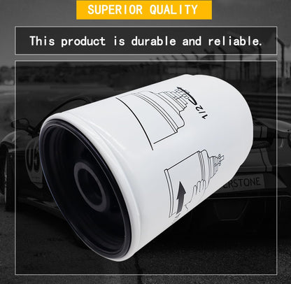 Fuel Filter TP3018 Compatible With Duramax 6.6L Chevy Silverado/GMC Sierra 2500HD 2001-2016 3500HD 2007-2016 Express/Savana 2500 3500 4500 2012 2013 2014 2015 2016 Diesel Engine,Vacuum packaging