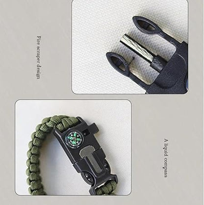 Survival Bracelet Outdoor Hand Rope Bracelet Weaving Bracelet Multi Functional Seven core Umbrella Rope Survival Bracelet