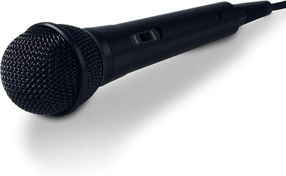 808 Singsation Dynamic Microphone with 6' Cord, Lightweight, No Batteries Required, Plug and Play Accessory, Designed for SPKA30SPKA700 Karaoke Machines