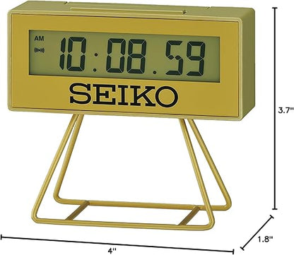 Seiko Olympia Limited Edition Mini Marathon Alarm Clock, Gold