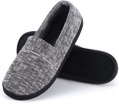Size 5-6 Urbancolor Women Washable Closed Back Indoor Slippers Anti-Slip House Slipper Breathable Home Shoes