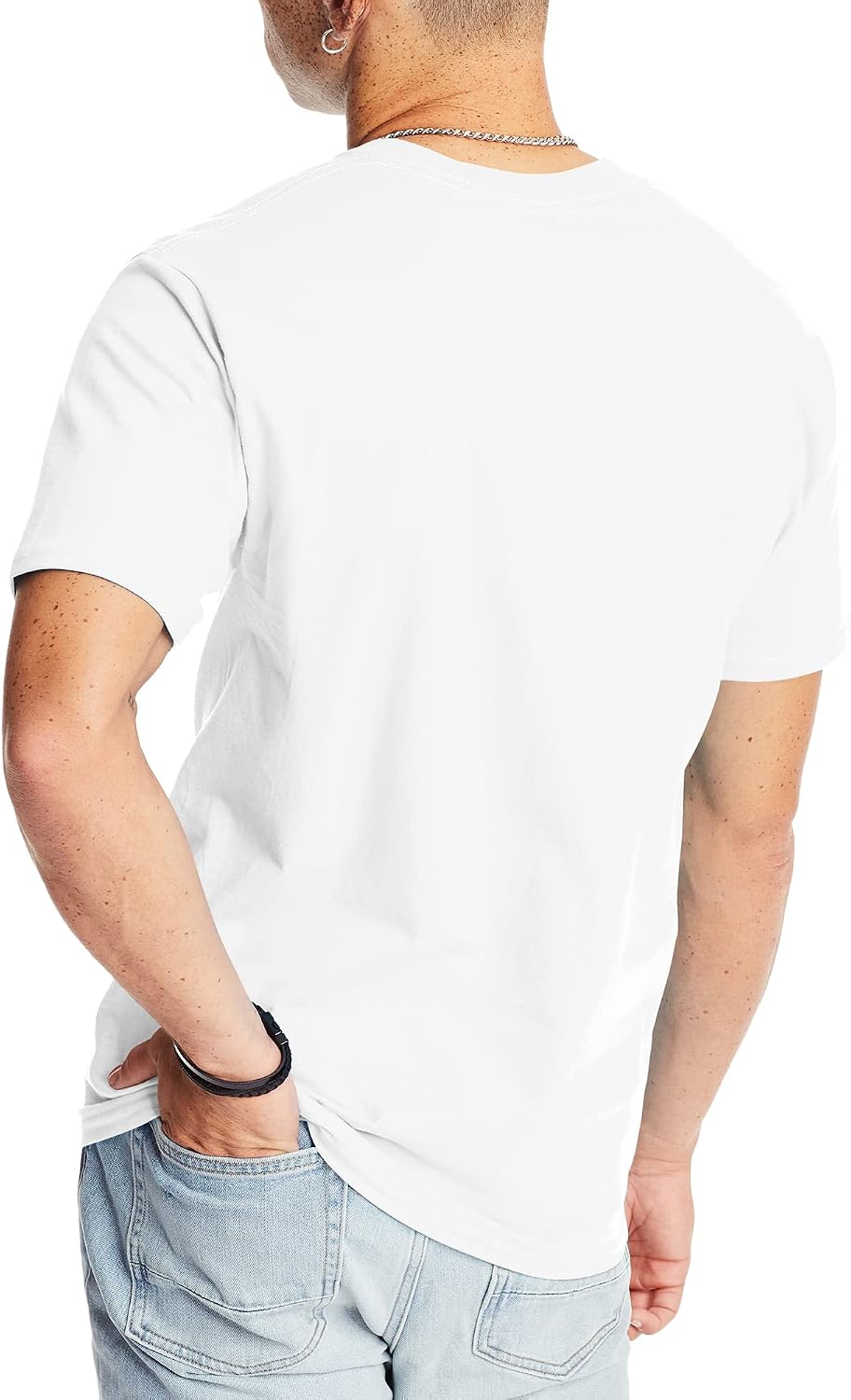 Hanes Men's Beefy-t T-Shirt, Heavyweight Cotton Tee 1pc.