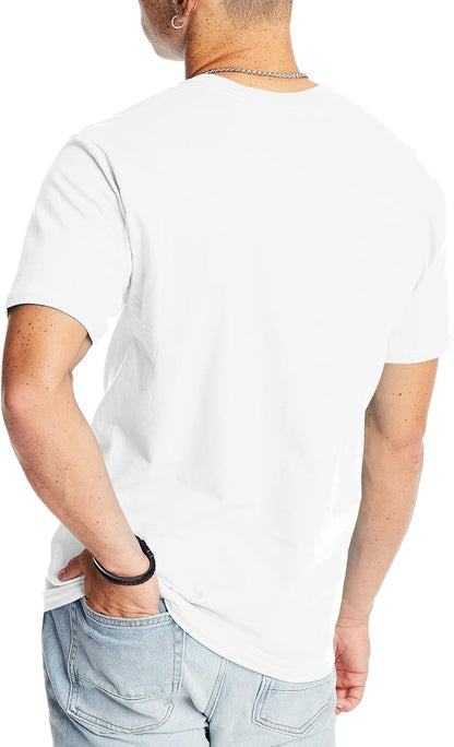 Hanes Men's Beefy-t T-Shirt, Heavyweight Cotton Tee 1pc.