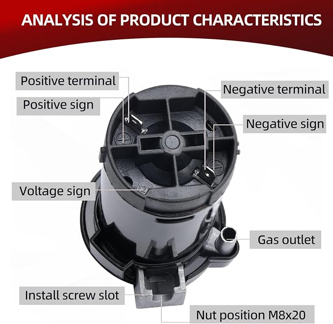 Replacement 12V Air Compressor, 150db Air Pump for Train Horn