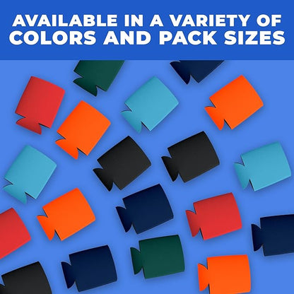 Kan-Tastic 25 units Cooler and can holder Green Soft and flexible foam that keeps beer, soda, water fresh and fresh Ideal for custom designs for