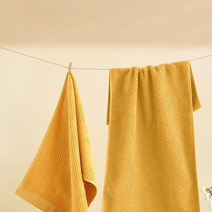 1pc Soft Cotton Towel, Thickened High Absorbency Face Towel Bath Towel for Home, for Travel  Hotel