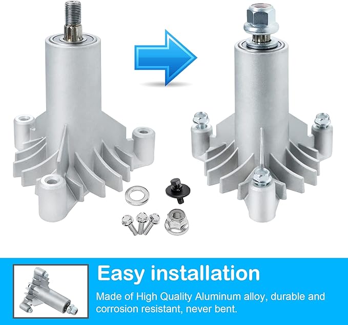 130794 532130794 Spindle Assembly Fits for Husqvarna Craftsman AYP Riding Mowers  Tractors 36" 38" and 42" Deck 285-456 LT1000 CT130 CTH150