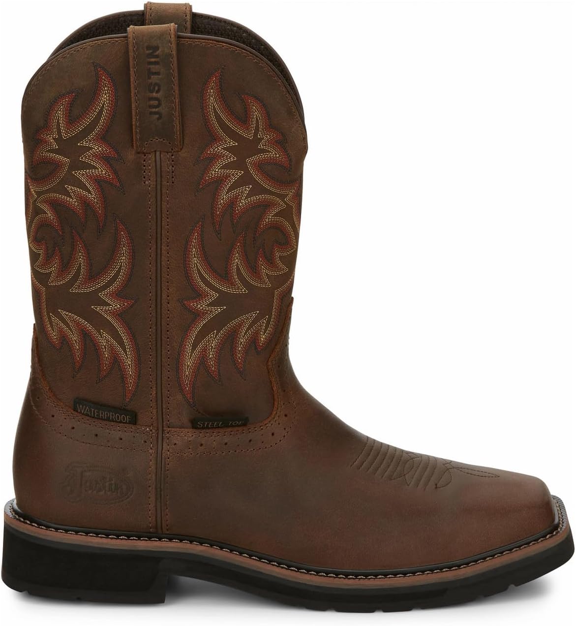Work Boot for Men - Durable Construction, Slip-Resistant Sole, Comfortable Fit
