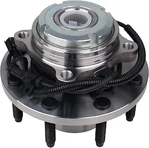 515020 Front 4WD Wheel Bearing  Hub Assembly Compatible with 2000-2002 Ford Excursion, 1999-2004 Ford F-250 Super Duty 1999-2004 Ford F-350 8Lugs wABS