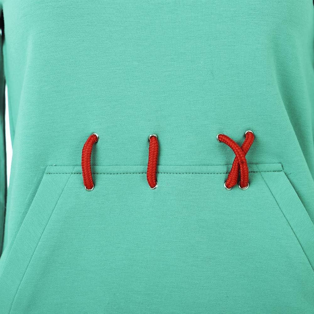 LILLIWEEN Vanellope Von Schweetz Hoodie Long Sleeve Drawstring Sweatshirt Cosplay Costume