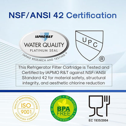 ICEPURE 5 Micron 10" x 4.5" Whole House Water Filter Compatible with GE FXHTC, GXWH40L, RFC-BBSA, W50PEHD, GXWH35F, GNWH38S, Dupont WFHD13001, R50-BB, Pack of 2