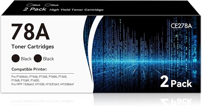 78A CE278A Toner Cartridges Compatible 78A CE278A Black Toner
