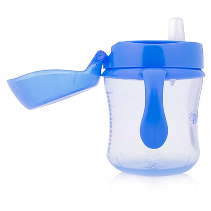 Dr. Brown's Soft-Spout Transition Cup, 6 oz (6m), Blue, Single