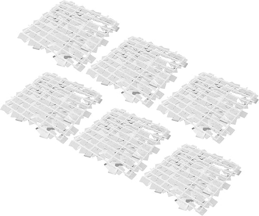 Glitter Party Backdrop Decorations Silver Glitter Wall Backdrop Sequin Backdrop Decoration Panels for Wedding Graduation Single Party Decoration 6 Pieces
