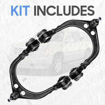 RWD Front Upper Control Arm w/Ball Joint Suspension Kit for 2005-2008 Dodge Magnum 2005-2019 Chrysler 300 2008-2019 Dodge Challenger 2006-2019 Dodge Charger (2pc Set)