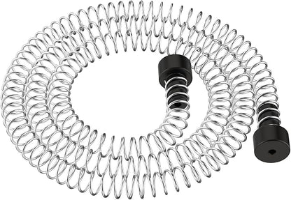 Zipline Spring Brake, 9.8ft Extra Long Heavy Duty Stainless Steel Zipline Brake Stopper, Zip Line Kit for Backyard Zipline Spring for 316 14 516 38 inch Cable