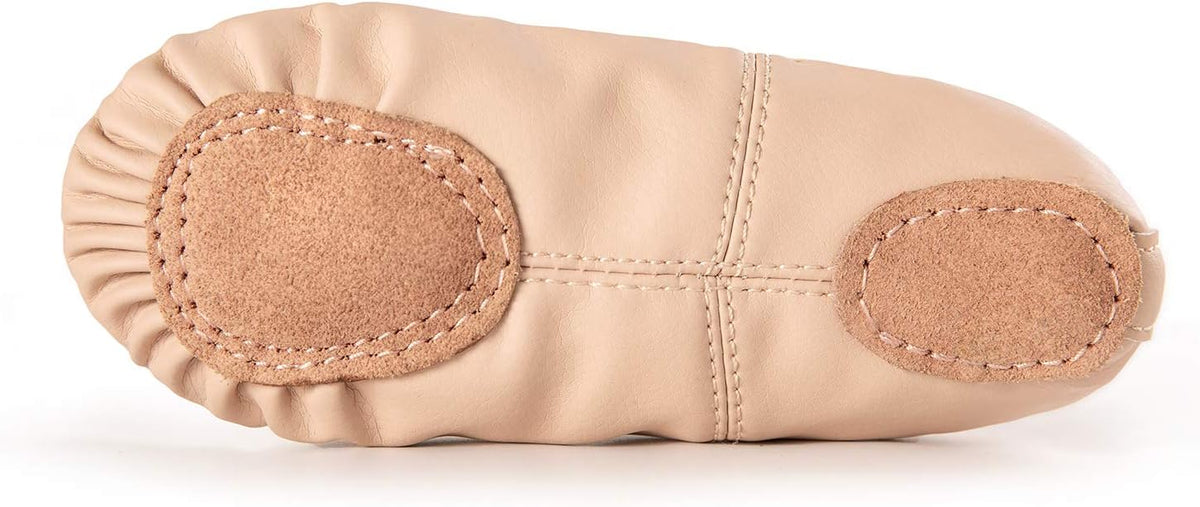 Ballet Shoes for Girls/Toddlers/Kids/Women, Leather Yoga Shoes/Ballet Slippers for Dancing