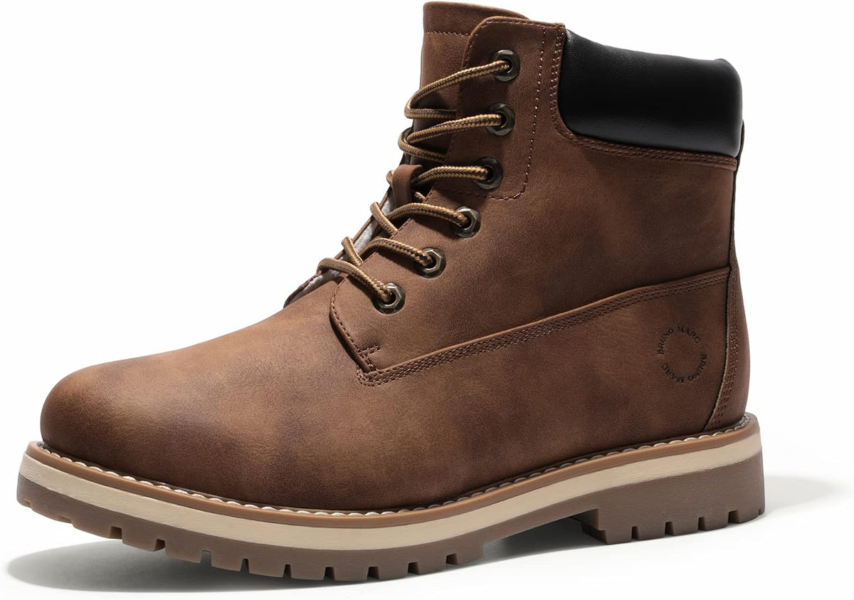 Men's Classic Winter Fall Casual Boots Warm Cold-Weather Work Boots 3.0
