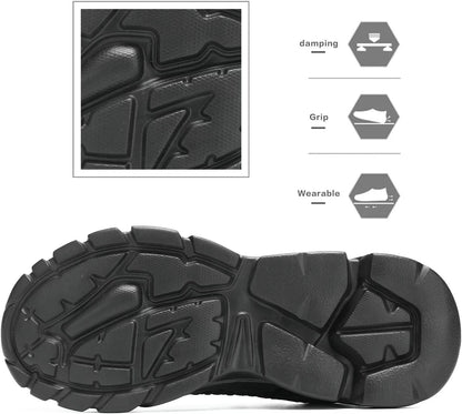 Srenket women's/ Men's Running Shoes, Non Slip, Breathable, Lightweight Fashion Sneakers, Slip Resistant Athletic Sports Walking Gym Work Shoes