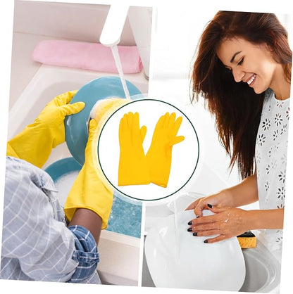 Rubber Cleaning Washing for Dishes Kitchen Heavy Duty Dishwashing Cleaning Dishwashing (Medium)