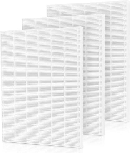 Filter H 5500-2 Replacement Filter For Winix Air Purifier 116130 Replacement Compatible with Winix 5500-2 and AM80 Air Purifier, 3 Pack HEPA Filter Only