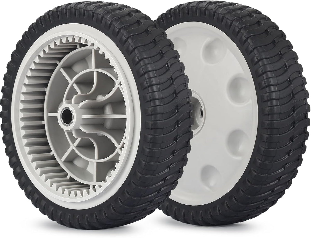 734-04018 Lawn Mower Front Drive Wheels, 8 Inch Wheels for MTD 734-04018A 734-04018B 734-04018C 12AV569Q597 Troy-Bilt TB240, Pack of 2