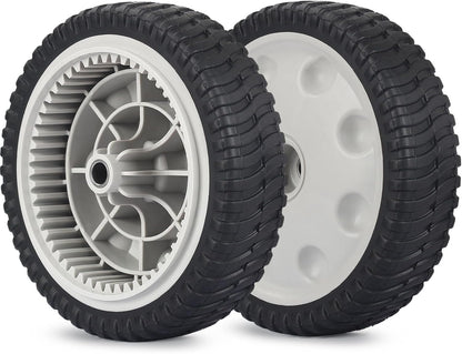 734-04018 Lawn Mower Front Drive Wheels, 8 Inch Wheels for MTD 734-04018A 734-04018B 734-04018C 12AV569Q597 Troy-Bilt TB240, Pack of 2
