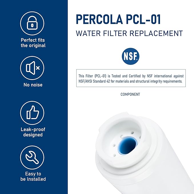 KAD4RXD1 Water Filter, Compatible With KitchenAid - KAD4RXD1, KitchenAid® KFCS22EVMS8, KRFC300ESS, KRFC300ESS01, KRFC302ESS00 Refrigerator Models (1 Pack)