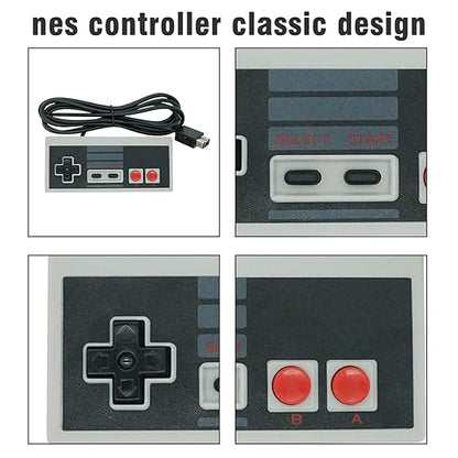 NALENSY Nes Classic Controller for Nintendo Nes Mini Classic Edition(2016 and 2018 Version), Not Support Old Nes Controller,3-4FT Cable - NES Controller