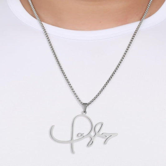 Album Song Title Necklace for Men, TS Inspired Necklace for Music Lover, Singer Fans Gifts Necklace for Boys