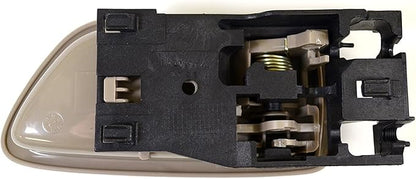8063 FrontRear Right Passenger Side Interior Door Handle BeigeTan Compatible with 2001-2007 Toyota Sequoia; 2004-2006 Toyota Tundra (Crew Cab Only)