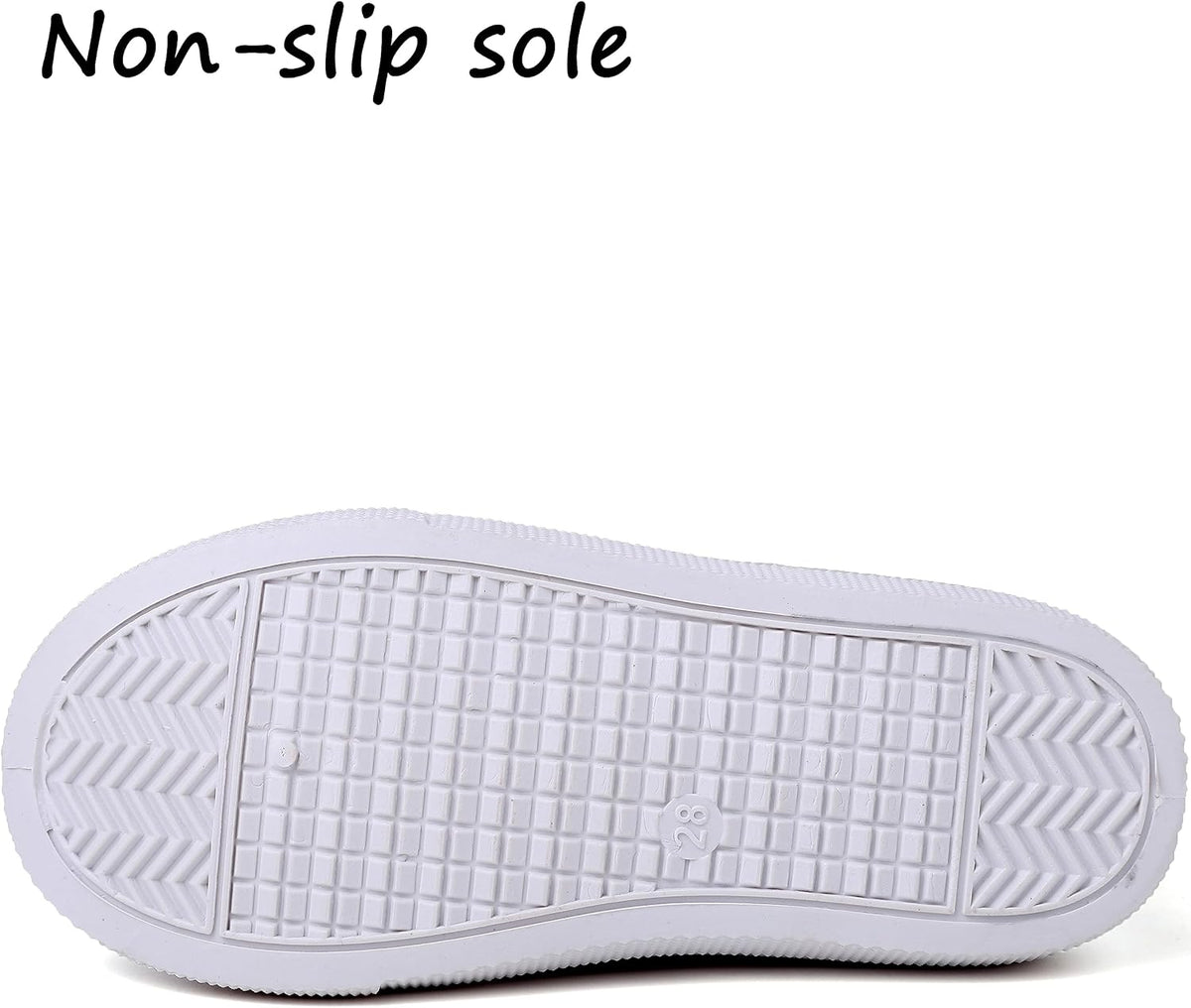Toddler Canvas Slip-On Sneakers, White