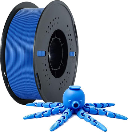 Kingroon PLA 3D Printer Filament, Dimensional Accuracy +/- 0.02 mm, 1 kg Spool(2.2lbs), 1.75 mm?Blue