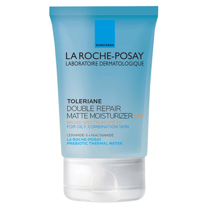 La Roche-Posay Toleriane Double Repair Matte Face Moisturizer, Daily Moisturizer For Oily Skin With Ceramide And Niacinamide For All Skin Tones, Oil Free, Non-Comedogenic, Available with SPF 30 ( No Original Box )