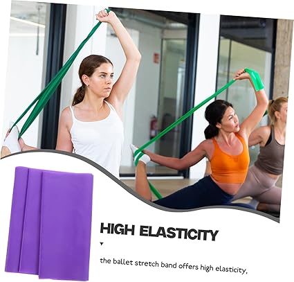 Ballet Stretch Band Resistance Bands Set Ankle Bands TPE Material for Stretching Pilates and Yoga