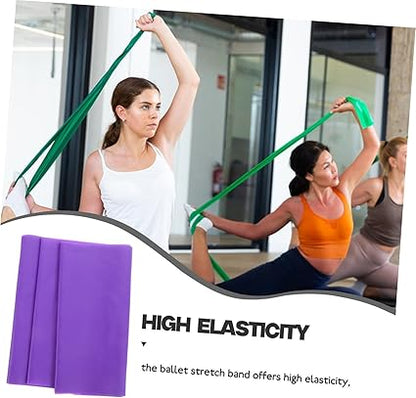 Ballet Stretch Band Resistance Bands Set Ankle Bands TPE Material for Stretching Pilates and Yoga