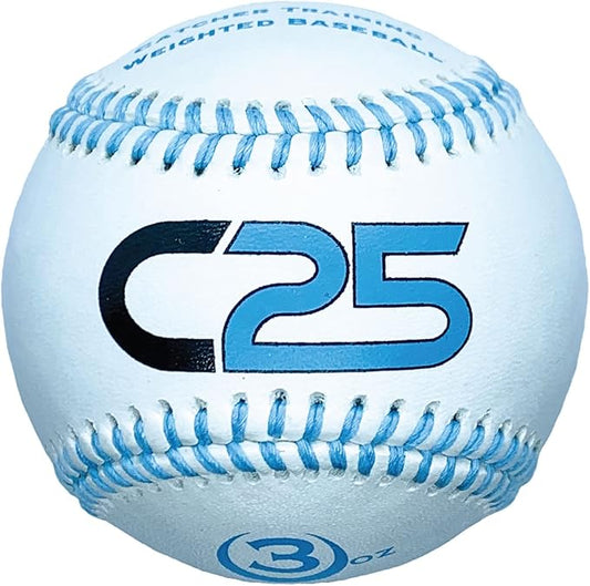 C25 3oz Weighted Training Baseball