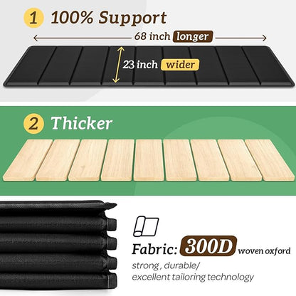 JinBao Wider Couch Cushion Support for Sagging, Heavy Duty Solid Wood Sofa Cushion Support 23OoC- (21-81)OoCCouch Supporter Under The CushionsSofa Bed Board 100 Saver Sagging