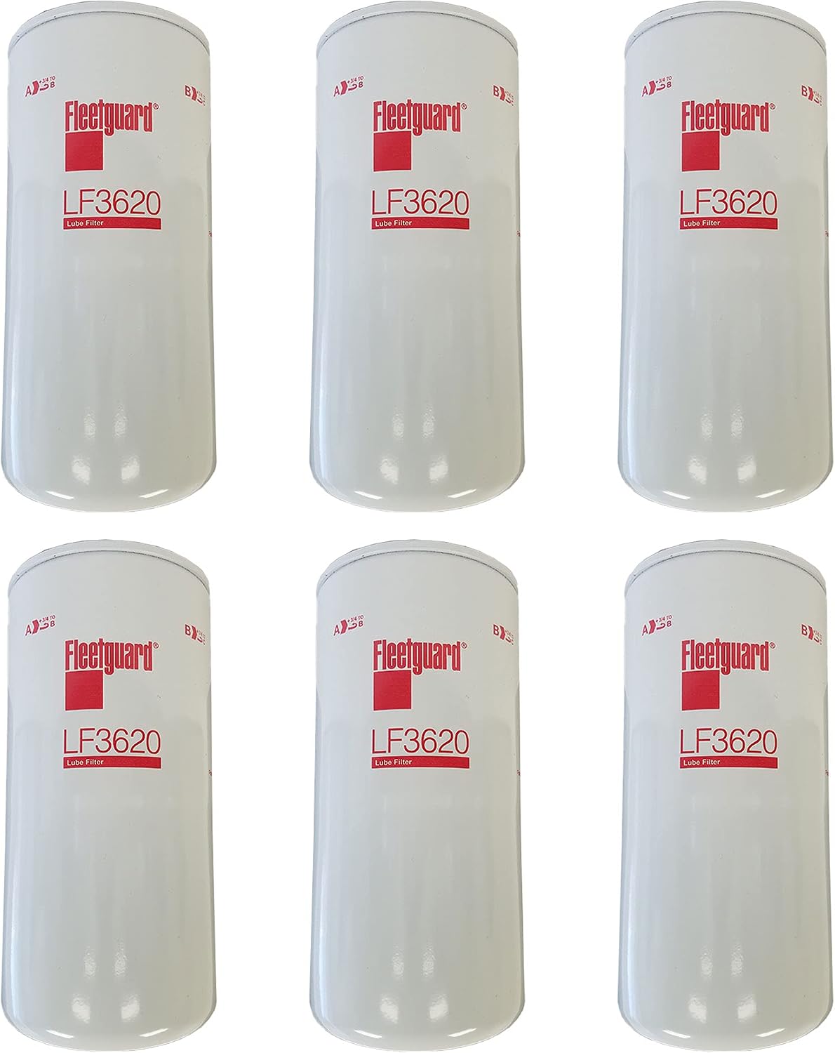 Fleetguard LF3620 Lube Full-Flow Spin-On (Pack of 6)
