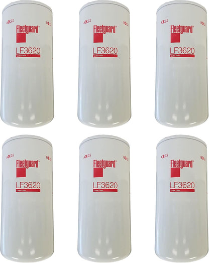 Fleetguard LF3620 Lube Full-Flow Spin-On (Pack of 6)