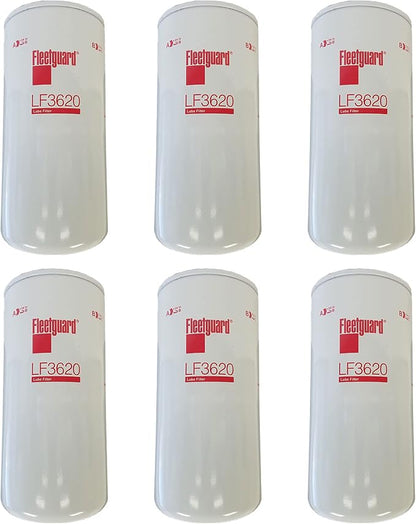 Fleetguard LF3620 Lube Full-Flow Spin-On (Pack of 6)