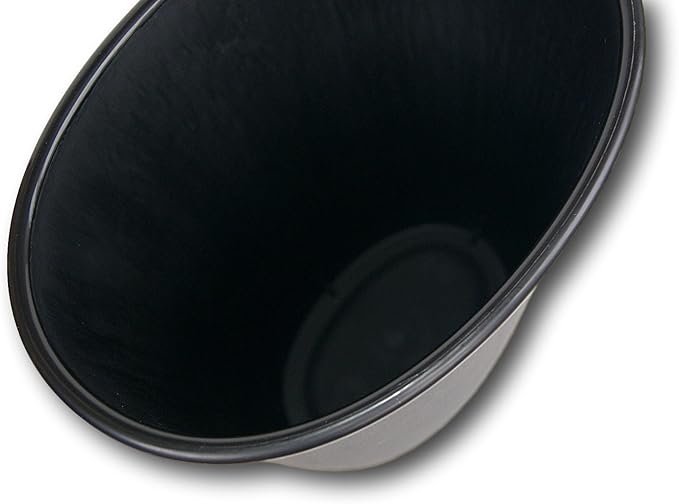STERILITE Black 10119012 1.5GAL Wastebasket, 1.5 Gallon