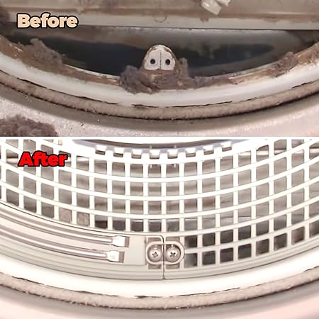 Holikme 3Pack Dryer Vent Cleaner Kit Clothes Dryer Lint Brush Vent Trap Cleaner Home Essentials Refrigerator Coil Brush