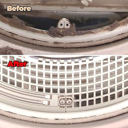 Holikme 3Pack Dryer Vent Cleaner Kit Clothes Dryer Lint Brush Vent Trap Cleaner Home Essentials Refrigerator Coil Brush