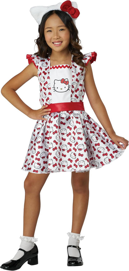 Hello Kitty Party Pop Dress, Child Costume