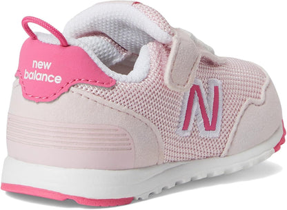 New Balance Kid's 515 V1 NEW-B Hook & Loop Sneaker, Rose Sugar/Dragon Berry, 2 M Infant
